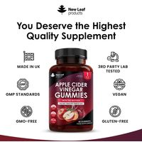 New Leaf Apple Cider Vinegar High Strenth Gummy